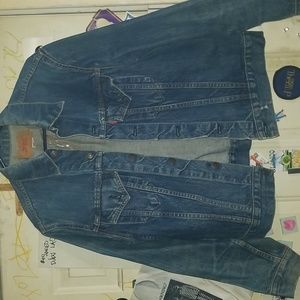Levi's jean jacket 1980's time machine special all buttons
